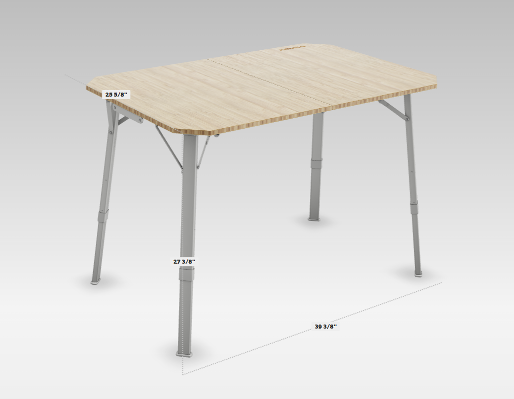 Dometic GO Compact Camp Table / Bamboo