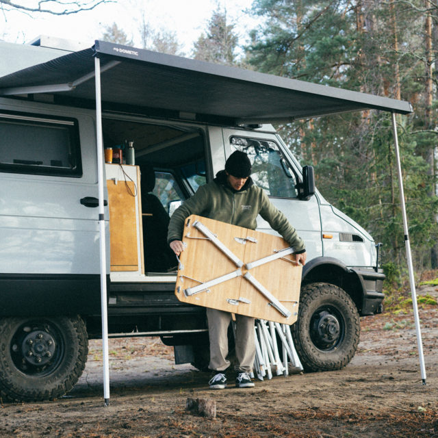 Dometic GO Compact Camp Table / Bamboo