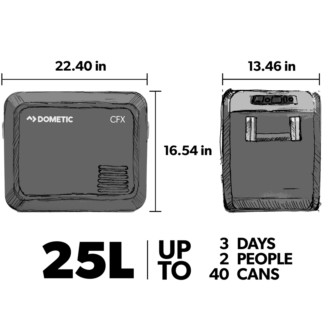 Dometic CFX3 25 Cooler/Freezer