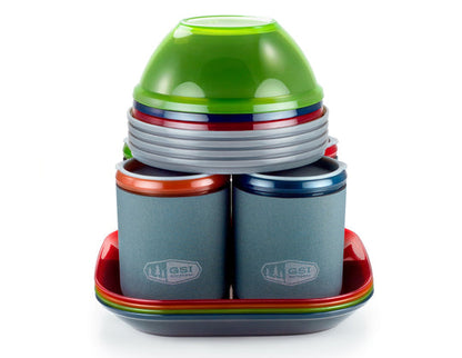 GSI INFINITY 4 PERSON DELUXE TABLESET- MULTICOLOR