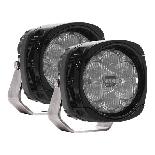 Nacho Quatro Flood Pair - 4"